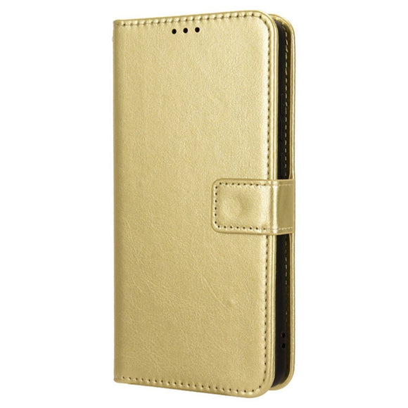 EIDERWOOD Honor X7b / 90 Smart Kunstlæder Flip Cover m. Strop - Guld