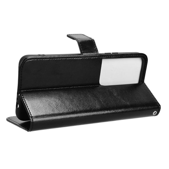 EIDERWOOD Honor X7b / 90 Smart Kunstlæder Flip Cover m. Strop - Sort
