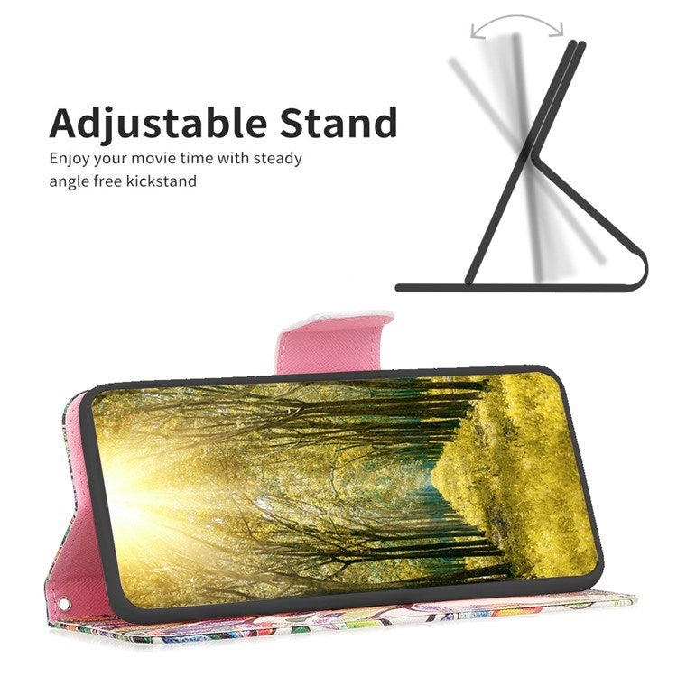 EIDERWOOD Samsung Galaxy Xcover 7 Flip Cover m. 2 x Kortholder - Farverigt Træ
