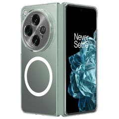 EIDERWOOD OnePlus Open Hårdt Plastik Cover - MagSafe Kompatibel - Gennemsigtig