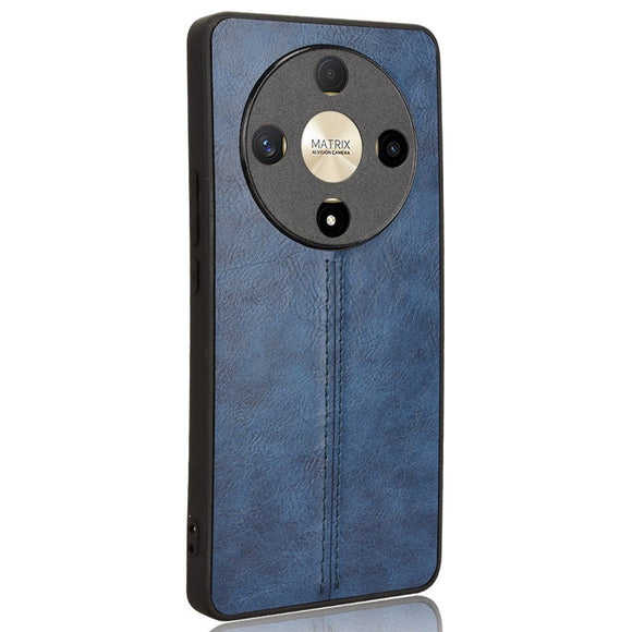 EIDERWOOD Honor Magic6 Lite (5G) Kunstlæder Bagside Cover - Blå