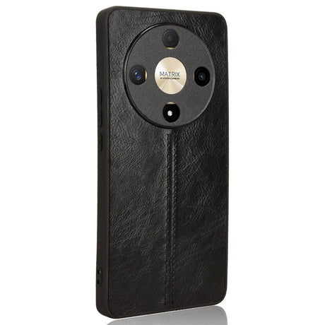 EIDERWOOD Honor Magic6 Lite (5G) Kunstlæder Bagside Cover - Sort