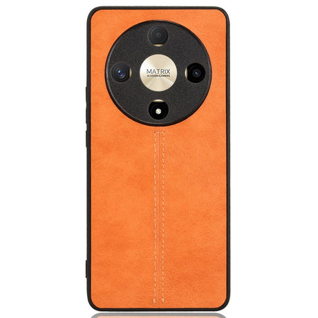 EIDERWOOD Honor Magic6 Lite (5G) Kunstlæder Bagside Cover - Orange