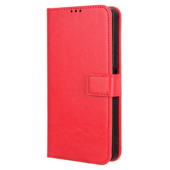 EIDERWOOD Xiaomi Redmi 13C (5G) Kunstlæder Flip Cover m. Strop - Rød