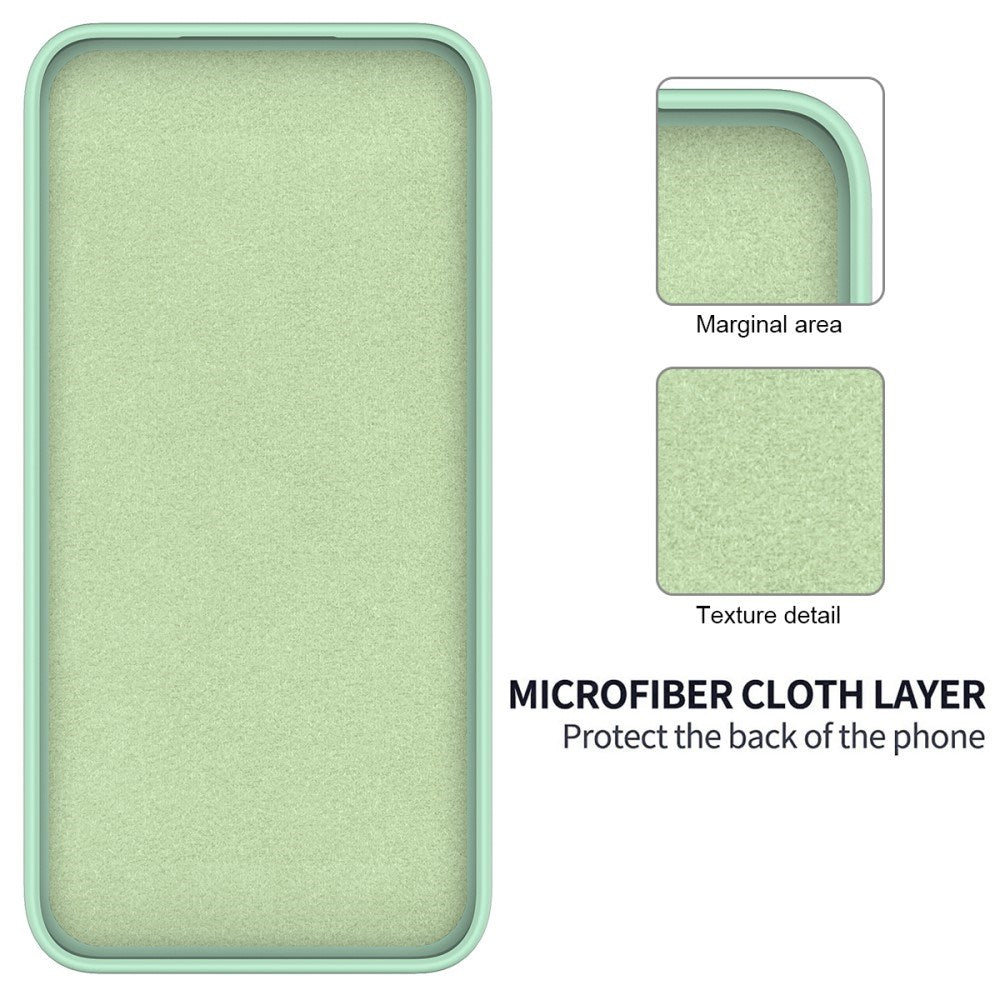 EIDERWOOD OnePlus 12R Liquid Silikone Cover m. Strop - Grøn