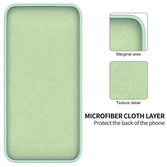 EIDERWOOD OnePlus 12R Liquid Silikone Cover m. Strop - Grøn