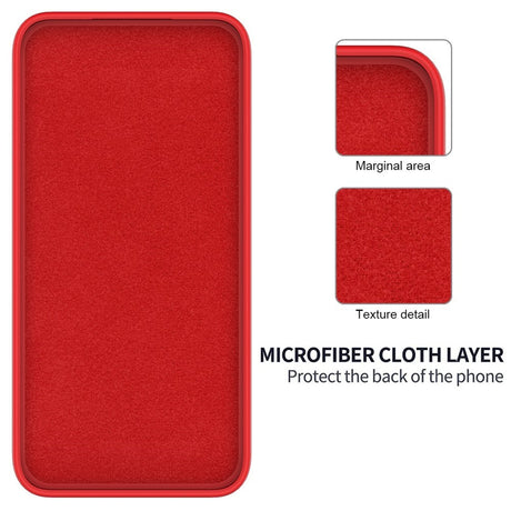 EIDERWOOD OnePlus 12R Liquid Silikone Cover m. Strop - Rød