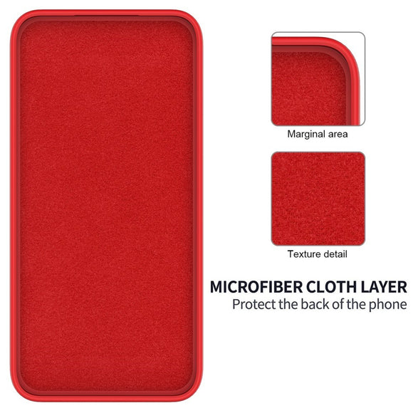 EIDERWOOD OnePlus 12R Liquid Silikone Cover m. Strop - Rød