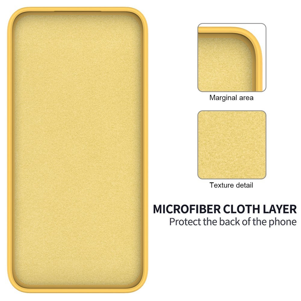 EIDERWOOD OnePlus 12R Liquid Silikone Cover m. Strop - Gul