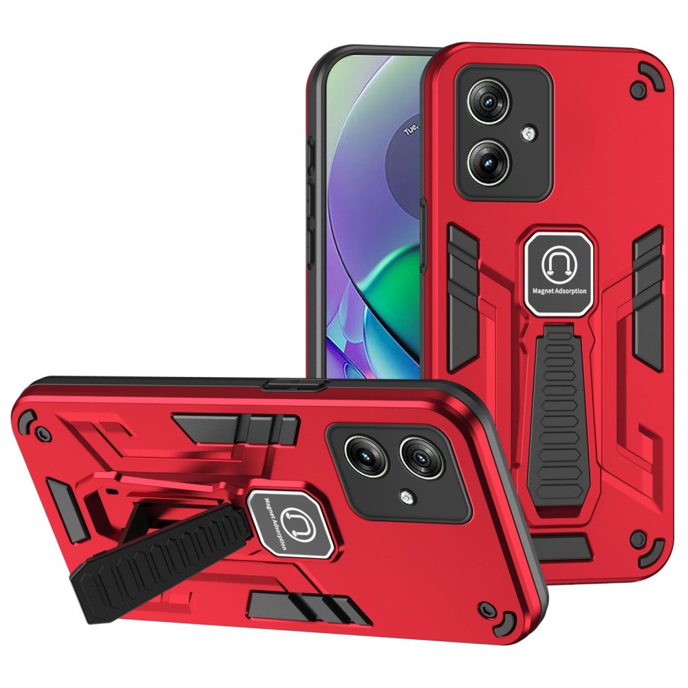 EIDERWOOD Motorola Moto G54 Håndværker Cover m. Kickstand - Rød