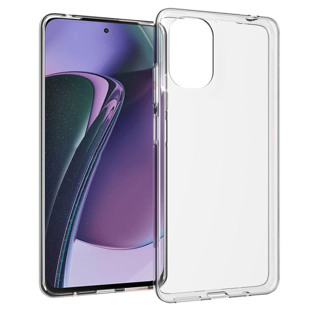 EIDERWOOD Motorola Moto E14 4G / G04 4G / G04s 4G / G24 4G Fleksibelt Plastik Cover - Gennemsigtigt