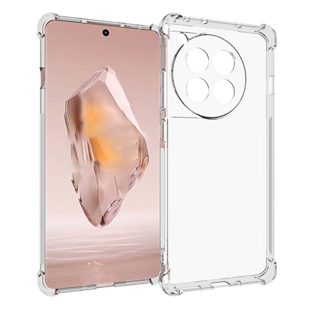 EIDERWOOD OnePlus 12R Fleksibel Plastik Cover - Gennemsigtig