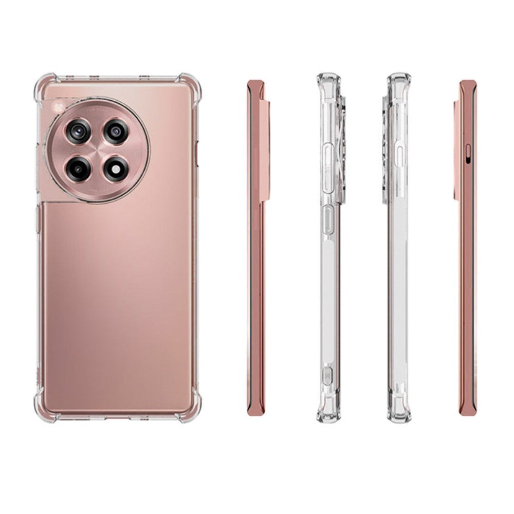 EIDERWOOD OnePlus 12R Fleksibel Plastik Cover - Gennemsigtig