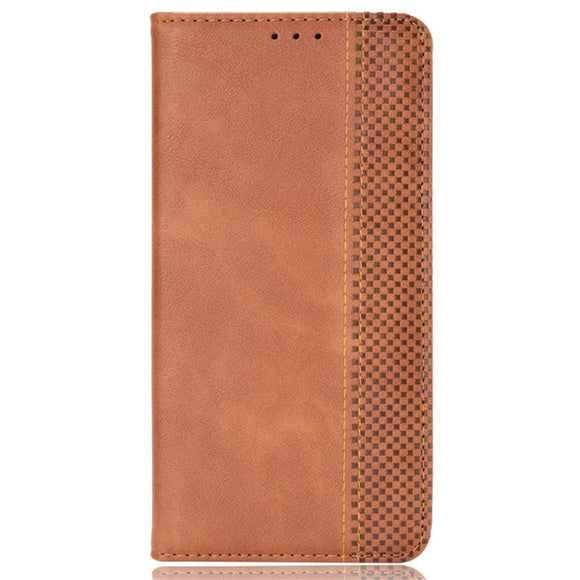 EIDERWOOD Honor Magic6 Pro (5G) Magnetisk Kunstlæder Flip Cover - Brun