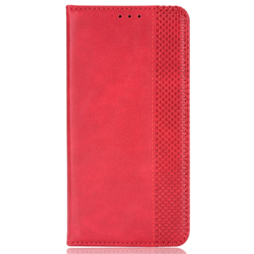 EIDERWOOD Honor Magic6 Pro (5G) Magnetisk Kunstlæder Flip Cover - Rød