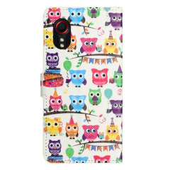 EIDERWOOD Samsung Galaxy Xcover 7 Flip Cover m. Kortholder & Ståfunktion - Ugler