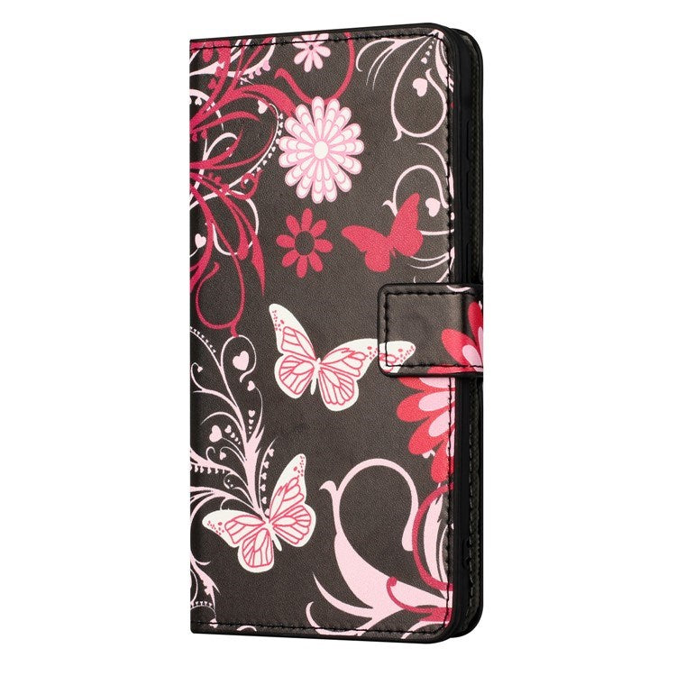 EIDERWOOD Samsung Galaxy Xcover 7 Flip Cover m. Kortholder & Ståfunktion - Sommerfugle