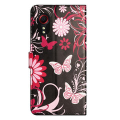 EIDERWOOD Samsung Galaxy Xcover 7 Flip Cover m. Kortholder & Ståfunktion - Sommerfugle