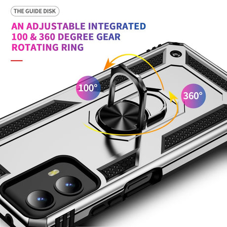 EIDERWOOD Motorola Moto G Play (2024) Håndværkercover m. Magnetisk Kickstand - Sølv