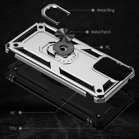 EIDERWOOD Motorola Moto G Play (2024) Håndværkercover m. Magnetisk Kickstand - Sølv