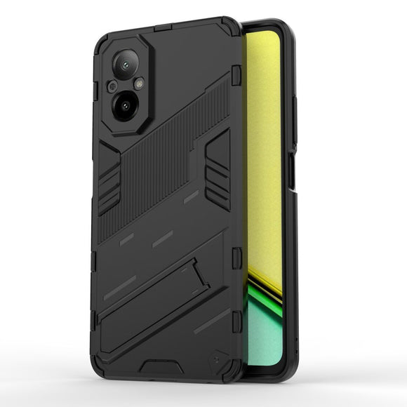 EIDERWOOD Realme C67 (4G) Hybrid Håndværker Cover m. Kickstand - Sort