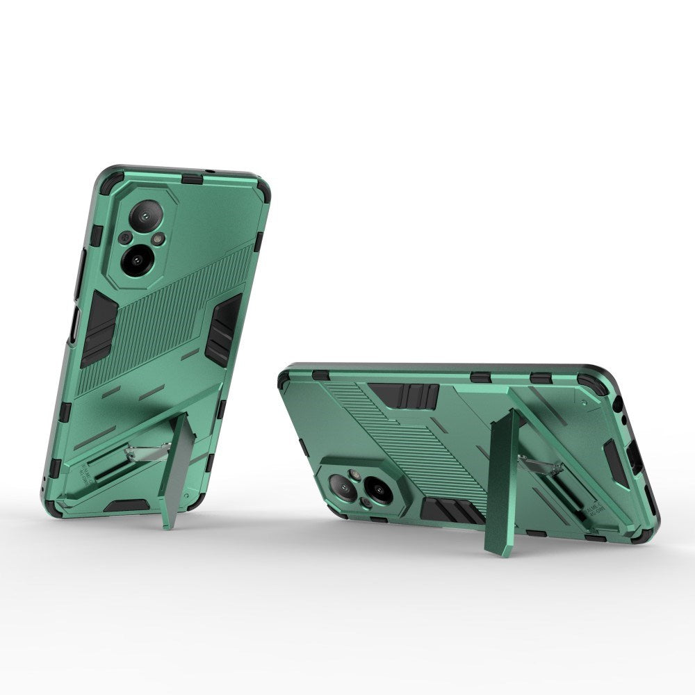EIDERWOOD Realme C67 (4G) Hybrid Håndværker Cover m. Kickstand - Grøn