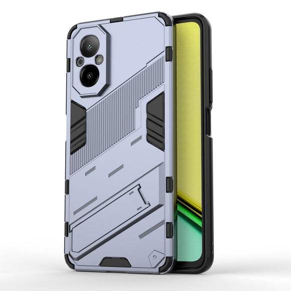 EIDERWOOD Realme C67 (4G) Hybrid Håndværker Cover m. Kickstand - Blå