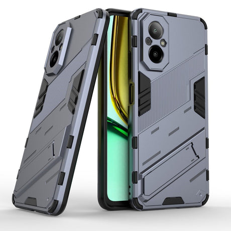 EIDERWOOD Realme C67 (4G) Hybrid Håndværker Cover m. Kickstand - Blå