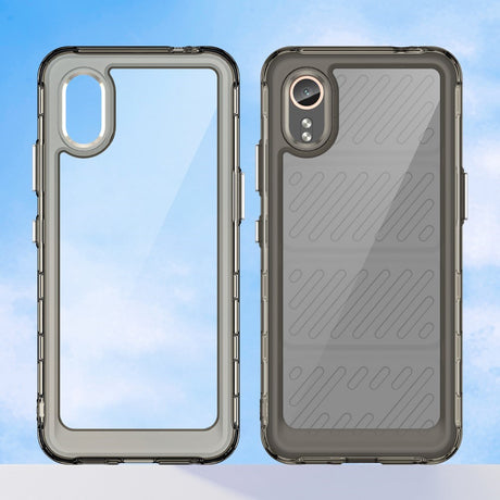 EIDERWOOD Samsung Galaxy Xcover 7 Hybrid Plastik Cover - Gennemsigtig / Grå