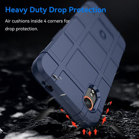EIDERWOOD Samsung Galaxy Xcover 7 Rugged Shield Series Håndværker Cover - Blå