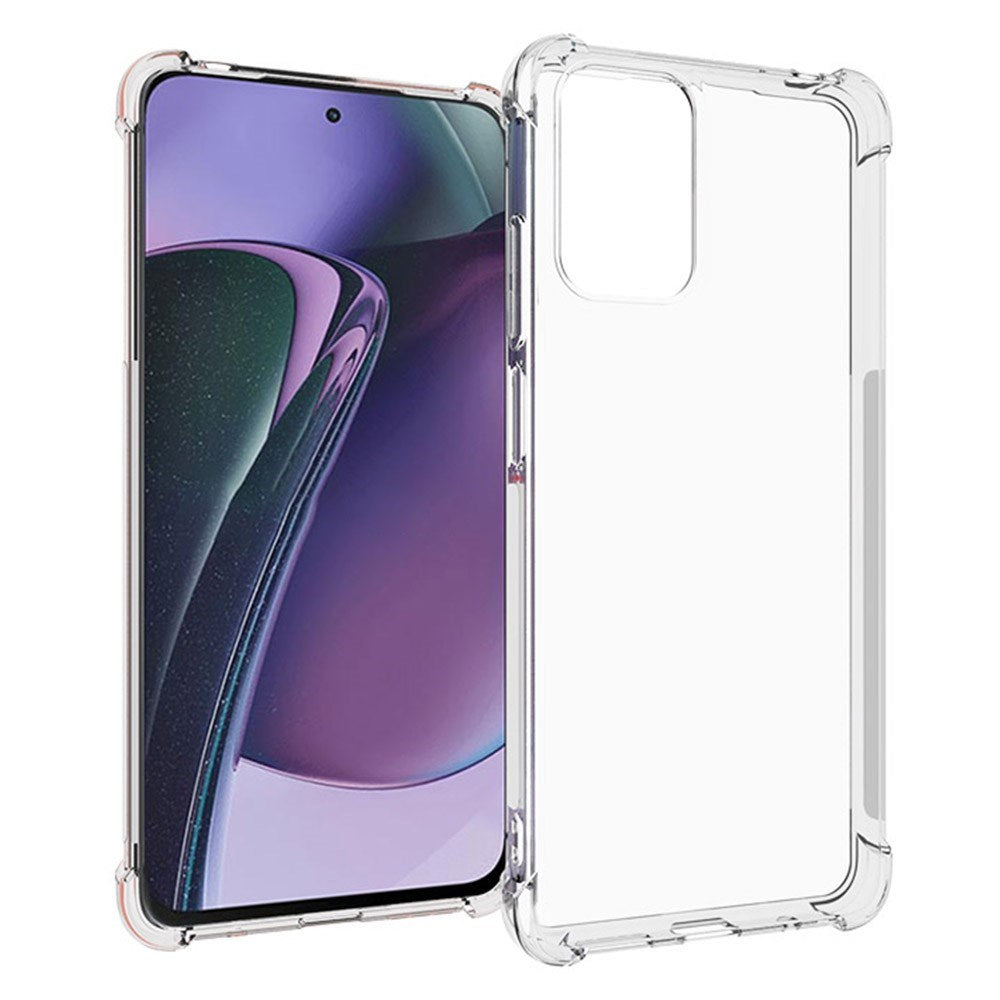 EIDERWOOD Motorola Moto E14 (4G) / G04 (4G) / G04s (4G) / G24 (4G) Fleksibelt Plastik Bagside Cover - Gennemsigtig