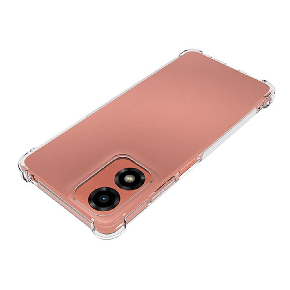 EIDERWOOD Motorola Moto E14 (4G) / G04 (4G) / G04s (4G) / G24 (4G) Fleksibelt Plastik Bagside Cover - Gennemsigtig