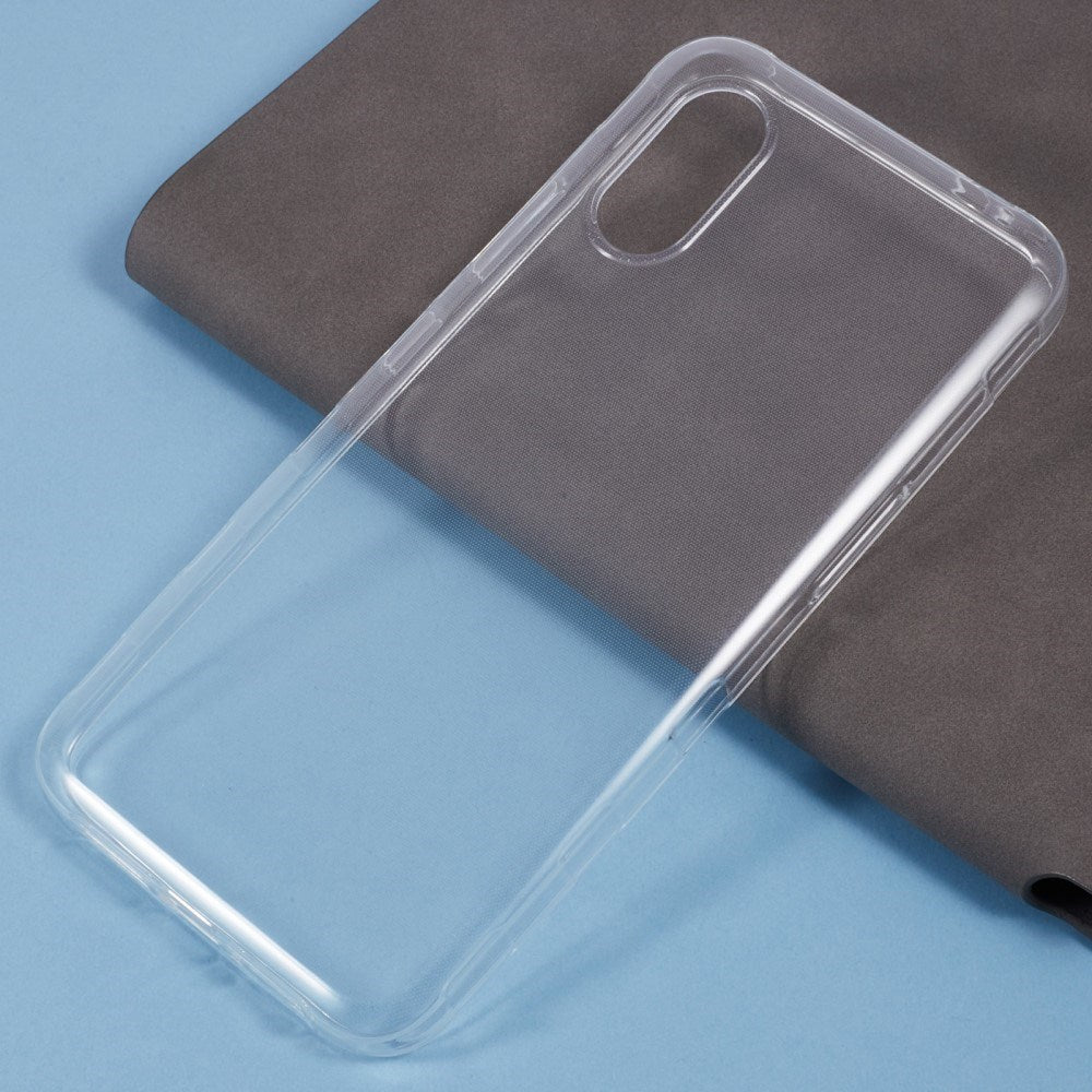 EIDERWOOD Samsung Galaxy Xcover 7 Fleksibelt Plastik Bagside Cover - Gennemsigtig