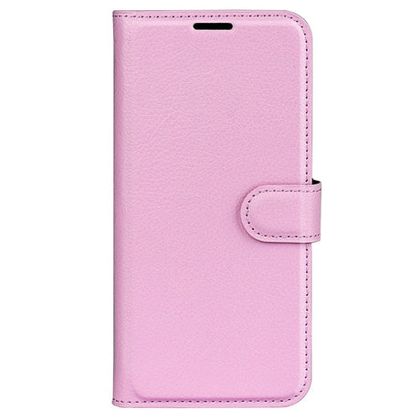EIDERWOOD Honor X7b / 90 Smart Kunstlæder Flip Cover m. Kortholder & Ståfunktion - Lyserød
