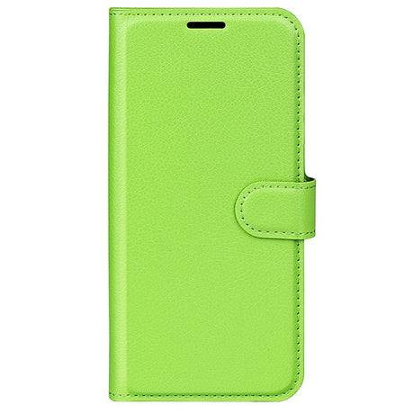 EIDERWOOD Honor X7b / 90 Smart Kunstlæder Flip Cover m. Kortholder & Ståfunktion - Grøn