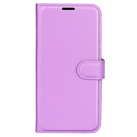 EIDERWOOD Honor X7b / 90 Smart Kunstlæder Flip Cover m. Kortholder & Ståfunktion - Lilla