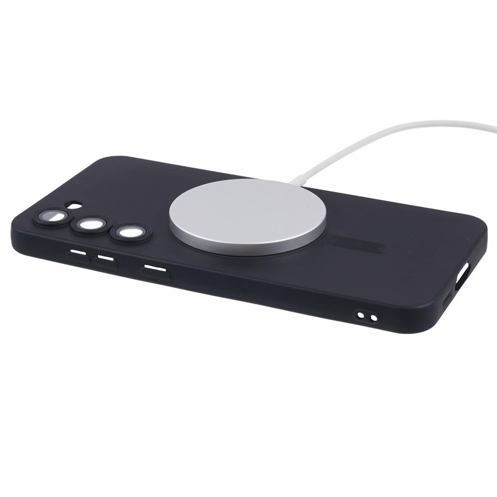 Samsung Galaxy S22+ (Plus) Fleksibelt Plastik Mobilcover - MagSafe Kompatibel - Sort