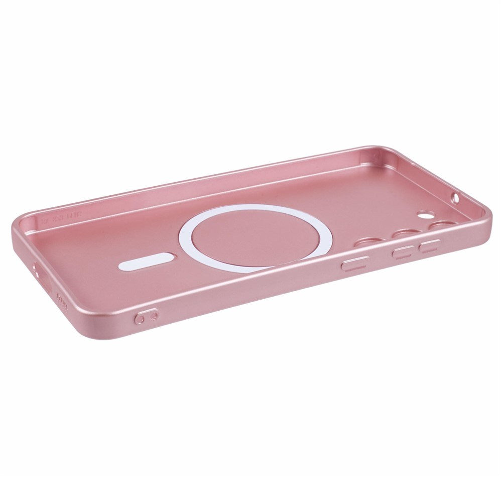 Samsung Galaxy S22+ (Plus) Fleksibelt Plastik Mobilcover - MagSafe Kompatibel - Lyserød