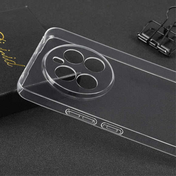 EIDERWOOD Realme 12 Pro+ (5G) Fleksibelt Plastik Cover - Gennemsigtig
