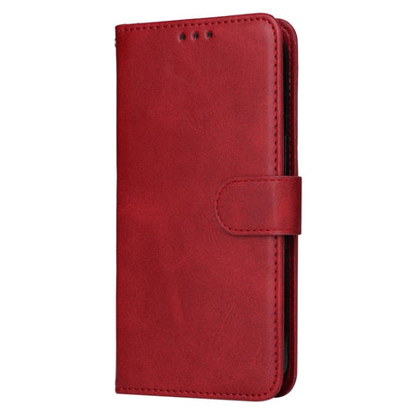 EIDERWOOD Google Pixel 10 / 10 Pro / 9 / 9 Pro Kunstlæder Cover m. Kortholder & Strop - Rød