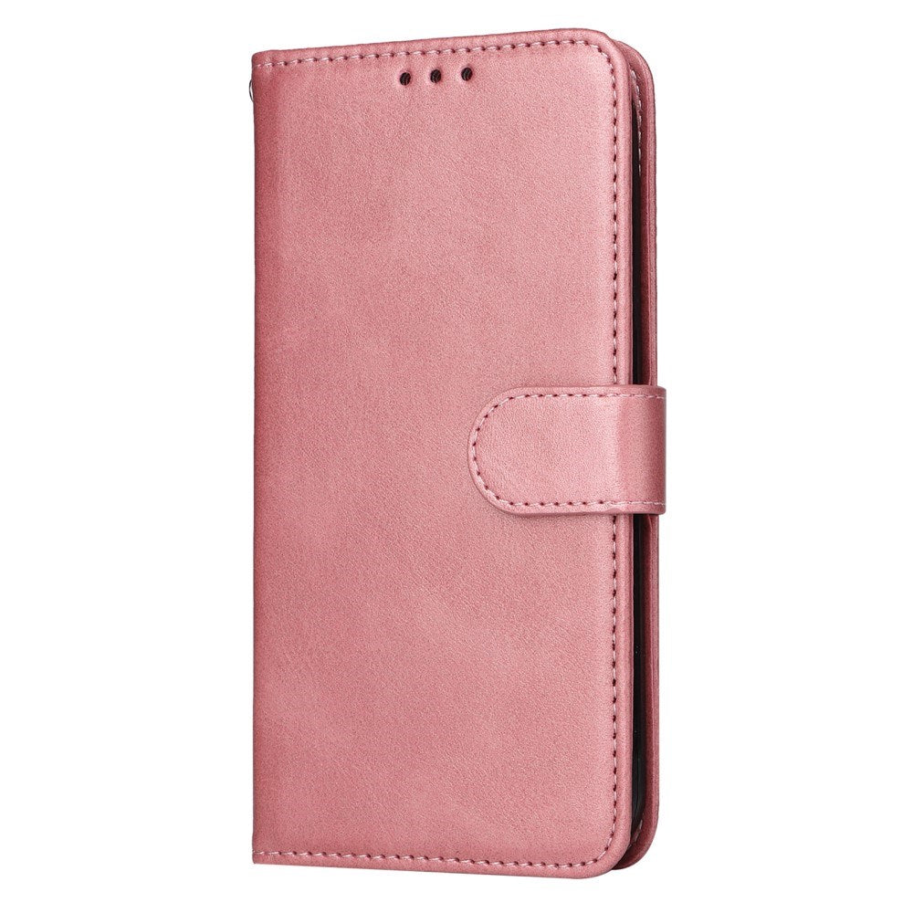 EIDERWOOD Google Pixel 10 / 10 Pro / 9 / 9 Pro Kunstlæder Cover m. Kortholder & Strop - Lyserød