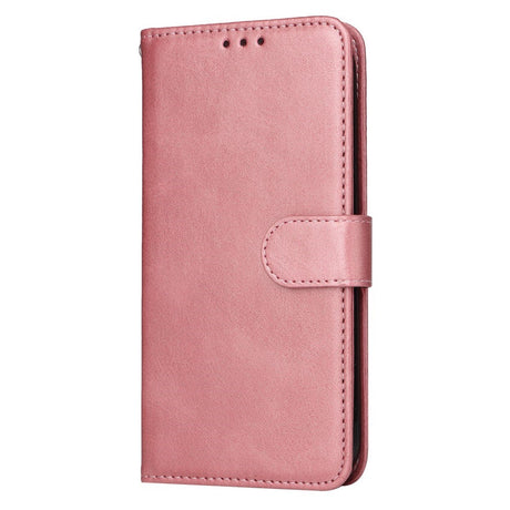 EIDERWOOD Google Pixel 10 / 10 Pro / 9 / 9 Pro Kunstlæder Cover m. Kortholder & Strop - Lyserød