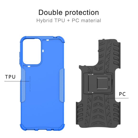 EIDERWOOD Motorola Moto G Play (2024) Hybrid Håndværker Cover m. Kickstand - Sort