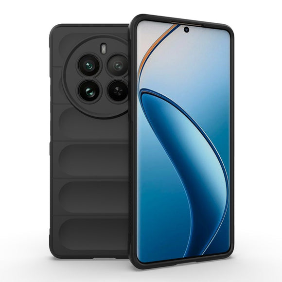 EIDERWOOD Realme 12 Pro (5G) / 12 Pro+ (5G) Fleksibelt Plastik Cover - Sort