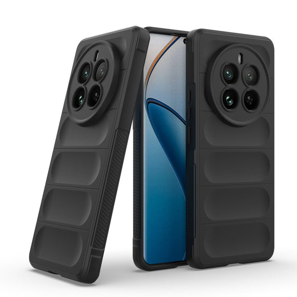 EIDERWOOD Realme 12 Pro (5G) / 12 Pro+ (5G) Fleksibelt Plastik Cover - Sort