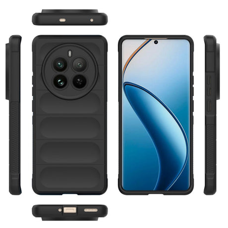 EIDERWOOD Realme 12 Pro (5G) / 12 Pro+ (5G) Fleksibelt Plastik Cover - Sort