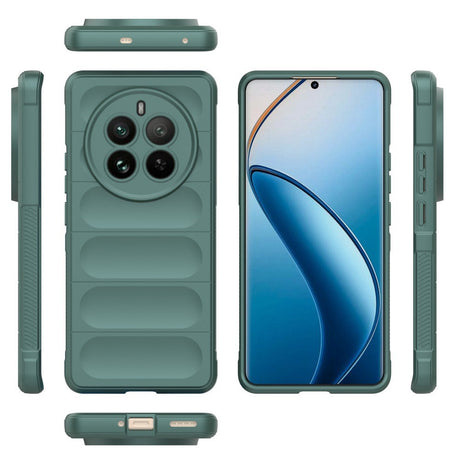 EIDERWOOD Realme 12 Pro (5G) / 12 Pro+ (5G) Fleksibelt Plastik Cover - Grøn