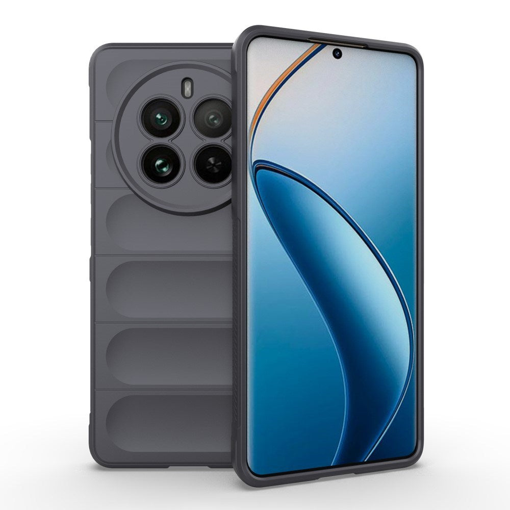 EIDERWOOD Realme 12 Pro (5G) / 12 Pro+ (5G) Fleksibelt Plastik Cover - Mørkegrå