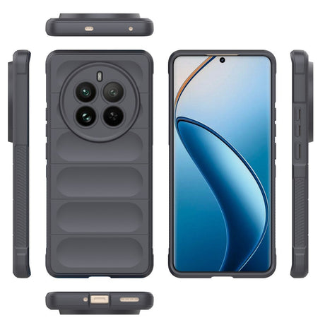 EIDERWOOD Realme 12 Pro (5G) / 12 Pro+ (5G) Fleksibelt Plastik Cover - Mørkegrå