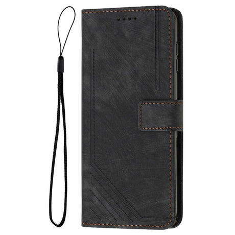 EIDERWOOD Motorola Moto G Play 5G (2024) Læder Cover m. Pung og Strop - Sort